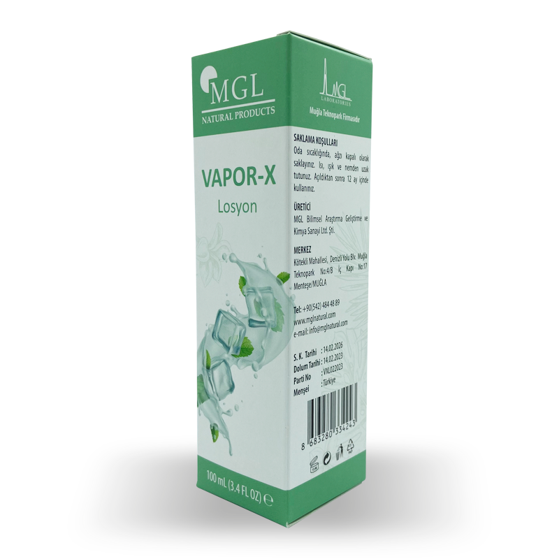 MGL Vapor X Losyon 100 ML.